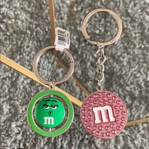 Cute M&M’s Keychain.
